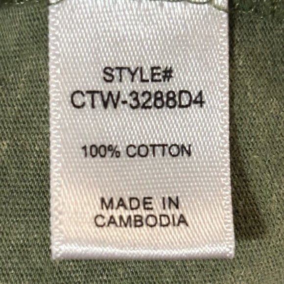 Zenana Size S/M Vintage Sage Top - Picture 9 of 10